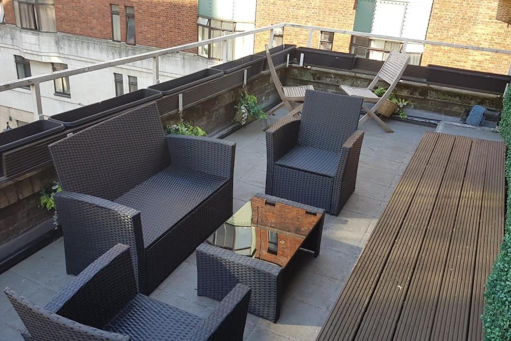 Studio Apt With Huge Balcony Near Oxford St - Marble Arch - Hydepark London Ngoại thất bức ảnh