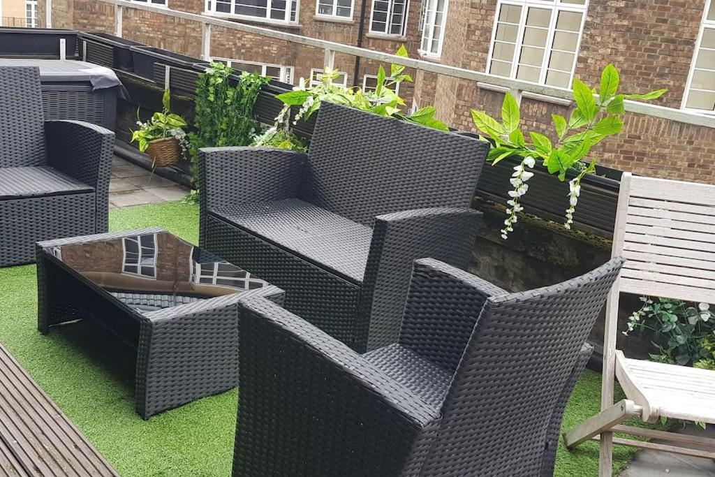 Studio Apt With Huge Balcony Near Oxford St - Marble Arch - Hydepark London Ngoại thất bức ảnh
